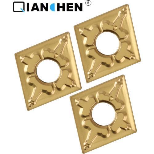 Qianchen Independent original quality high precision high performance high hardness CNC CNMG120404-TM XC0129 carbide inserts