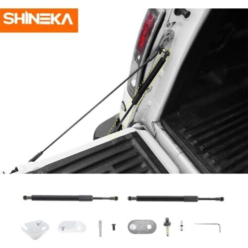 SHINEKA for Ford F150 2007-2014 Car Rear Trunk Tailgate Hydraulic Rod Shock Absorbing Struts Support Lift Bar for Ford F150 2015