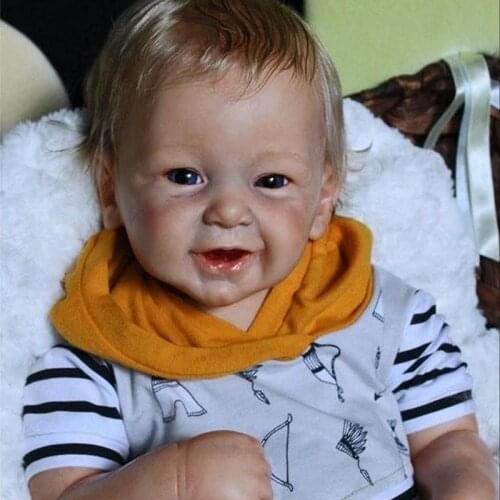 RSG Reborn Baby Doll 21 Inches Lifelike Newborn Bebe Reborn Phoenix Vinyl Unpainted Unfinished Doll Parts DIY Blank Doll Kit