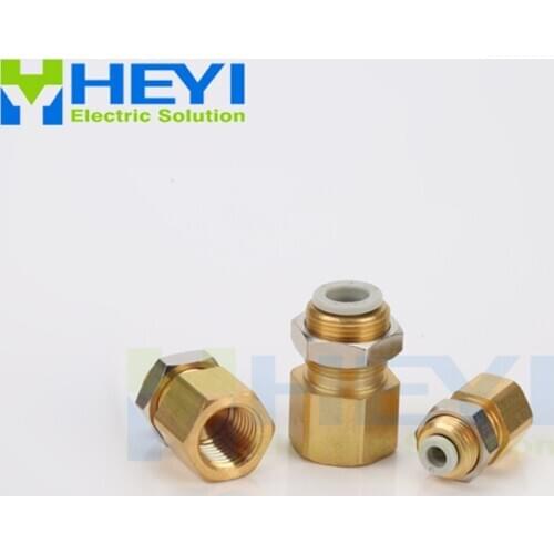 5PCS/bag Air Pneumatic Straight Bulkhead Connector 12mm OD Tube One Touch Push Into Gas Connector internal thread Fitting