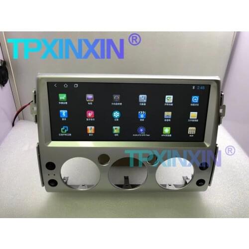 Android 10 6+128G Silver Carplay For Toyota FJ Cruiser 2007-2017 Car GPS Navigation Auto Radio Stereo Headunit Multimedia Player