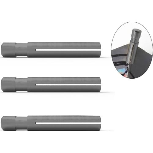 CyeeLife Aluminium Dart Flight Protectors,Accessory Tool For PET Plastic Wings,Black/Sliver