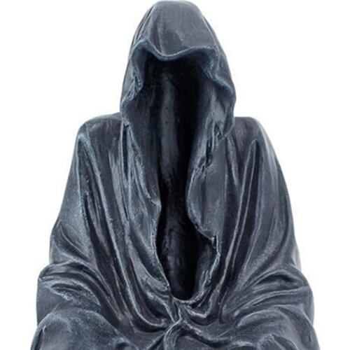 The Creeper Reaper Sitting Statue Resin Desktop Ornament the Creeper Sculpture