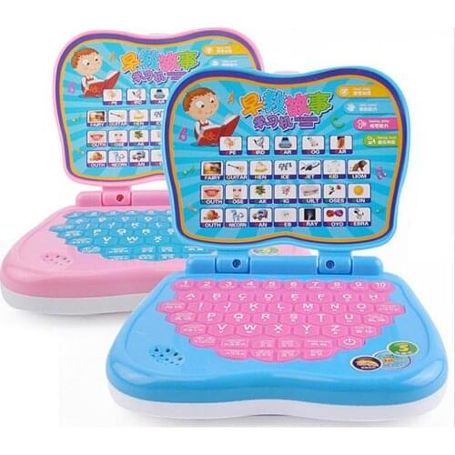 Baby Learning Machine Multi-function Chinese And English Early Education Study Game Toy Laptop Computer Kid Xmas Gifts For Kids