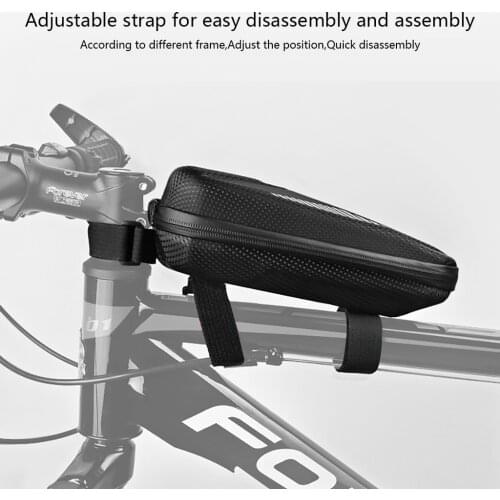 Wheel Up Bike Bag MTB Road Bicycle Waterproof Front Frame Pouch Bags Touchscreen Bicycle Cycling Tube Mobile Phone Case Bags
