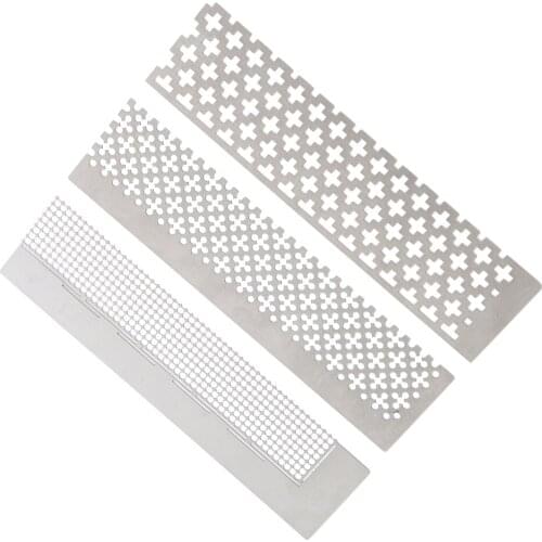 Drawing Ruler DIY Diamond Painting Ruler Embroidery 5D Diamond Square Drill Steel Ruler Dotting Rhinestone Point Drilling Tools