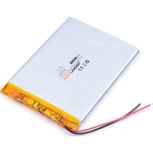 Lithium ion rechargable battery 406798 2800MAH For MP4 MP5 Tablet PC Battery Lithium Batteries 046798