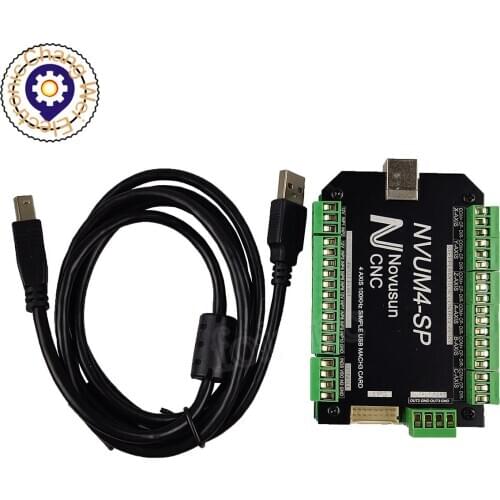 Mach3 USB interface NVUM-SP cnc motion controller nvcm 3 axis 4 axis 5 axis 6 axis cnc motion control card metal case does not