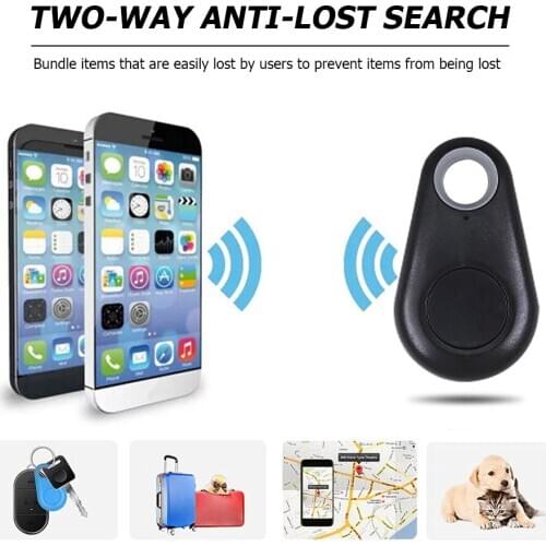 Mini Anti Lost Alarm Key Finder Smart Tag GPS Tracker Finder Locator Bluetooth Anti-lost Keychain For Kids Car Wallet Pets Cats
