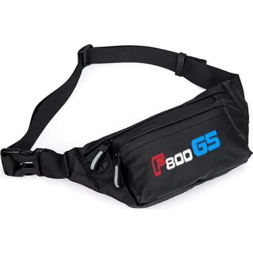For BMW F800GS Adventure LOGO Men Waist Pack Belt Hip Bum Slant back bag Chest Bag Male Motorcycle Riding Antitheft Purse