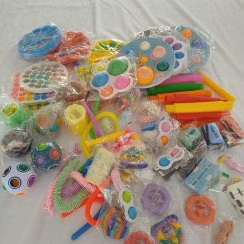 Personality Fidget Toys Anti Stress Set Strings Relief Adults Children Sensory Squishy Antistress Relief Anti Stress Figet