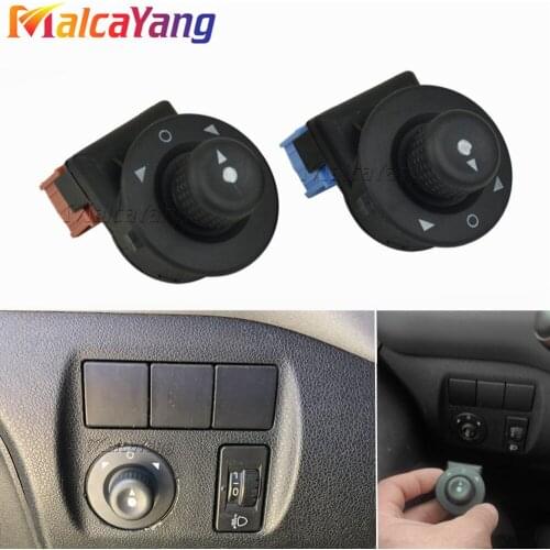 Hight Quality ABS Electric Wing Mirror Adjuster Switch Rear View Mirror Control Knob Button For Citroen C3 2006 6545KS 6545.KS