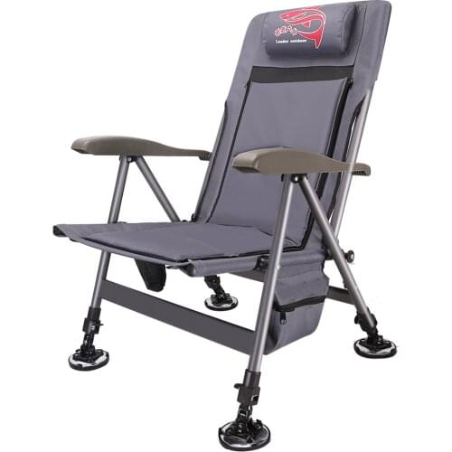 All Terrain Fishing Chair 2021 New Multifunctional Folding Seat Aluminum Alloy Wild Fishing Chair Fishing Stool Fishing Raft