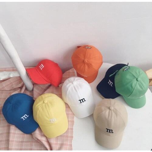 Newest Summer Newborn Baby Girl Boy Sun Hat Baseball Cap Baby Hats Bucket Caps Letter Embroidered Cap