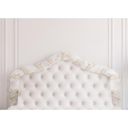 Baroque Bed Headboard Tufted Bed Photography Backdrops Thin Vinyl Backdrop Photo Studio Background Photocall Props