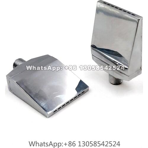 1/4" 45mm Aluminium Alloy Air Duster Nozzle, Compressed Air Nozzle, Flat Air Nozzle, Windjet Air Nozzle