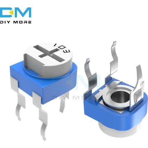 10PCS 100R 200R 500R 1K 2K 2.2K 3K 5K 10K 20K 50K 100K 500K 1M Ohm RM-065 RM065 Trimpot Trimmer Potentiometer Variable Resistor