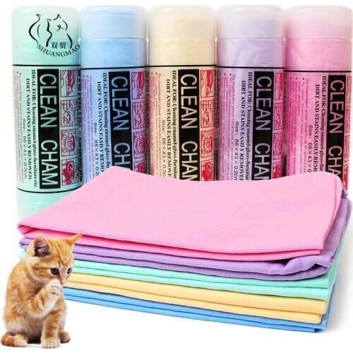 2019 Ultrafast Special Deerskin Absorbent Towel Pet Dog Towel Multifunction Towel PVA Clean And Strong Dog Cat Beach Towels Set