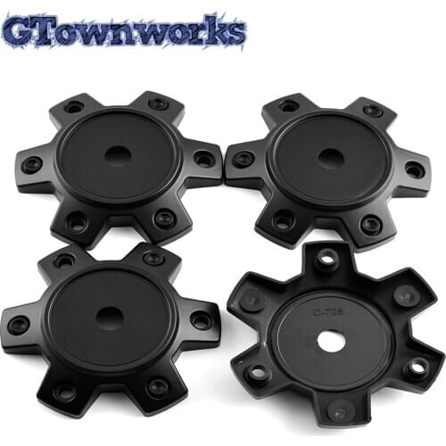 4pcs 112.5mm Wheel Rim Center Caps Accessories For #CAP-M-1018 #C-728 Dustproof Tools Hubcap Dust Cover Decoration Dumb Black