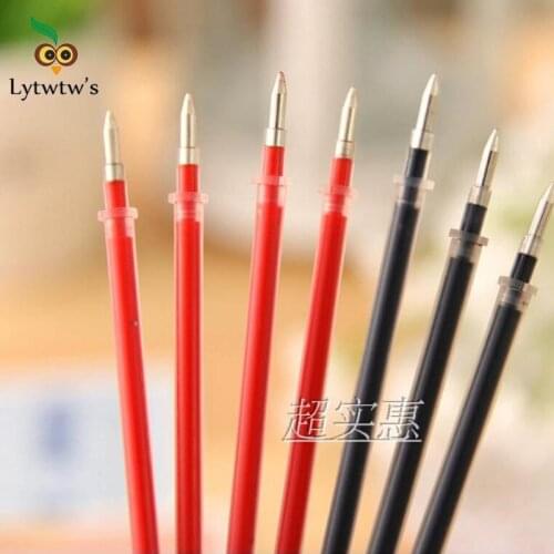 5 Pieces Korean Version of Gel Pen Refill Wholesale Bullet Style Korea Stationery