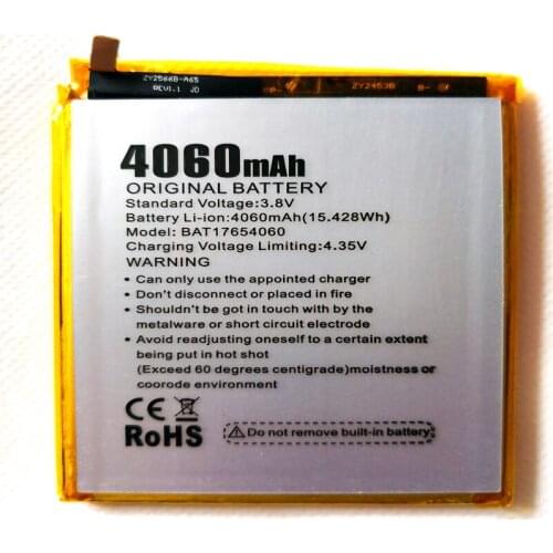 3.8V 4060mAh BAT17654060 cell phone battery For DOOGEE MIX 2 Battery with tools
