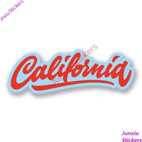Creative Car Styling California Decal Car Sticker for Bumper Windows Laptop Travel Luggage Waterproof Car Accessories PVC15x5cm