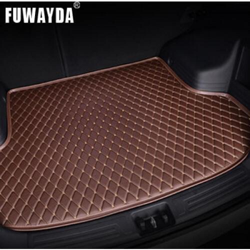 FUWAYDA CUSTOM fit car trunk mat For Infiniti QX70 FX FX35 FX30D FX37 FX50 car-styling heavyduty carpet cargo liner STICKERS