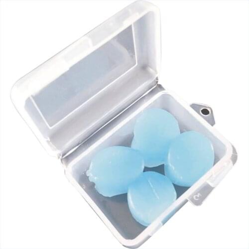 4PCS Ear Plugs sleeping plugs noise reduction Soft Silica Gel Earplug Soundproof Waterproof Swimming Earplug