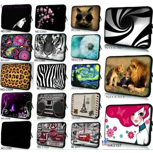 Laptop Sleeve case 10.1 12 13.3 14.1 15.6 17.3 inch Pouch bag Notebook sleeve For macbook air pro 13 15 case