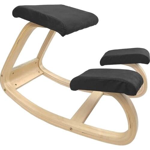 Ergonomic Kneeling Chair Adjustable Kneeling Stool Safe Thick Comfortable Cushions For Office Home Furniture Posture Chair