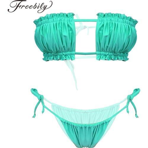 Freebily Bandeau Swimwear
