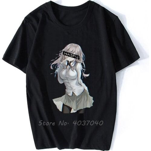 T-Shirt For Men Toubun No Hanayome Cotton Tees Crewneck The Quintessential Quintuplets Japanese Anime Funny T-shirt