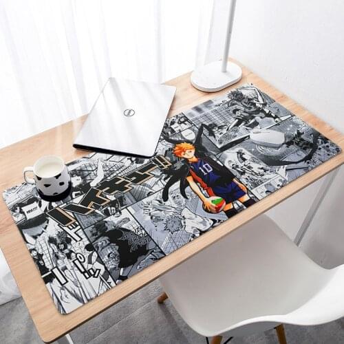 Haikyuu PC Gaming Mouse Pad 2021 New Design 900x400mm Sell Well Gaming Mousepad Non-slip Durable Rubber Large Size Mouse Pad