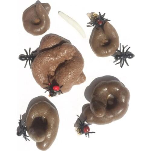 Fake Turd Classic Antistress Gadget Squish Toys For Kids Simulation Stool Interesting Creative Fake Poo Toys Fools Day Prank