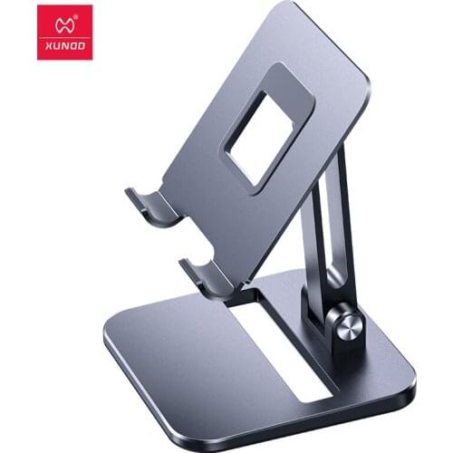 Lazy tablet holder Universal desktop aluminum alloy folding mobile phone tablet holder