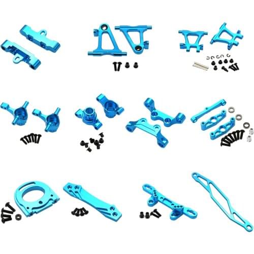 Upgrade Aluminum Alloy RC Car Accessory Spare Parts Durable 1:10 Buggy TT02 Increase Stability Hobby Easy Install