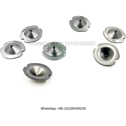 Stainless Steel Disc Type Flat Fan Spray Nozzle for Humidification,Cooling and Disinfection,Industrial Fan-Shaped Cleaning Nozzl