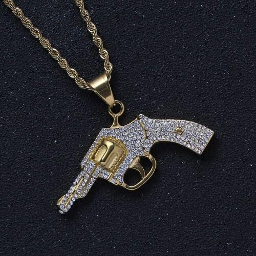 Stainless Steel Pendants&Necklace Men Women Hip Hop Jewelry Gift SN235