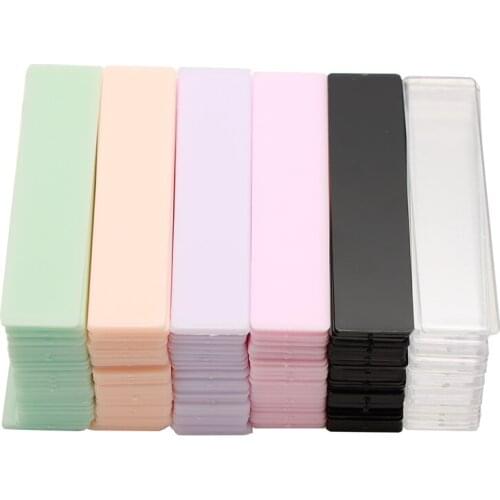 New 48pcs/pack False Nail Display Show Stand Clear Holder Strip Gel Polish Manicure Showing Practice Tool UV Acrylic Hot Sale