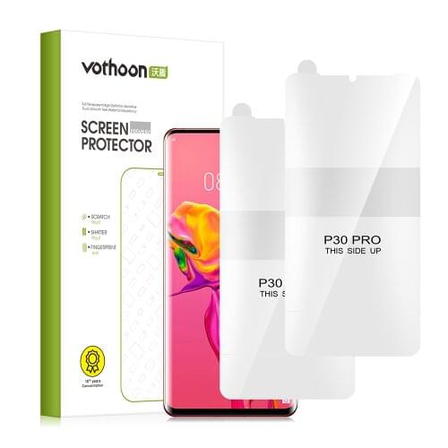 Vothoon Screen Protector For Huawei Mate 30 Pro 20 Pro 20X P40 P30 Pro P20 Lite Honor 10 Full Coverage Screen Protective Film
