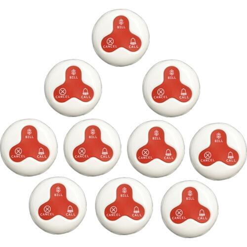 Ycall 433.92MHz Call Button Tabel Buzzer Calling Bell Service Beeper