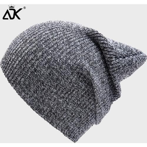 Womans Hats Winter Breathable Cap Warm Ribbed Long Beanies Winter Hat For Men Unisex Skull Cap Brimless Corros