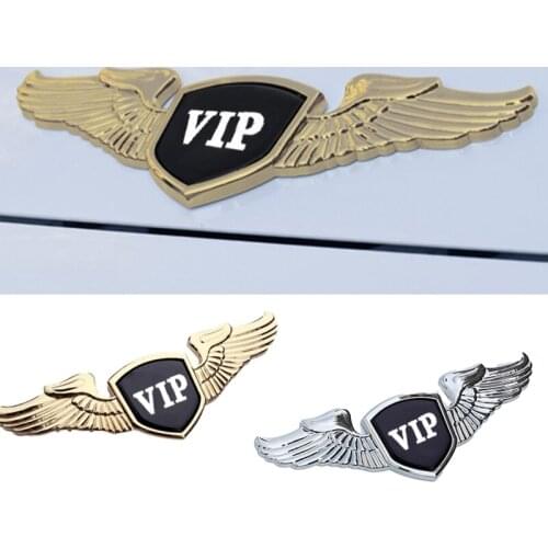 Car Front Bonnet Badge Wing VIP Emblem For BMW E60 F30 F10 E36 E46 Audi A4 B8 A3 B6 Mercedes Benz Ford VW Toyota Opel Astra H