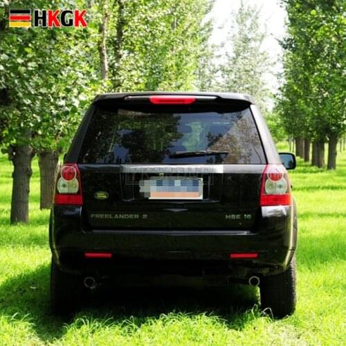 2007 2008 2009 2010 2010 2012 2013 2014 2015 For Land Rover Freelander 2 ABS Plastic Unpainted Color Rear Trunk Wing Lip Spoiler