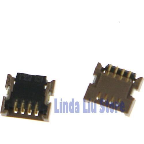 50PCS Backlit socket lcd screen socket jack connector for 2ds 3ds nds ndsl for Nintendo serial sreen repair parts