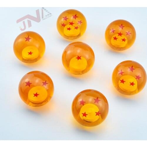 6-PCs Packing Crystal 1-7 Star Ball Shift Knob/ Acrylic Gear Shift Knob JDM Universal Car Accessories