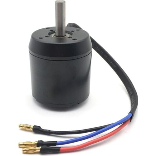 6374 Brushless Motor With Hall Sensor 3000W Electric Off Road Skateboard Engine M10 Motor Shaft 36V High Speed Electric Motor