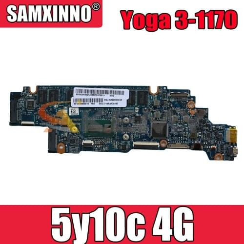 Akemy For Lenovo YOGA3 11 1170 Yoga 3-1170 Yoga 3-11 la-b921p Laptop PC Motherboard 5y10c 4G 100% Test
