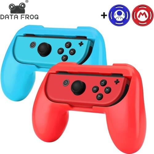 Data Frog Left+Right Joycon Bracket Holder Handle For Nintend Switch NS Joy-Con Controller Gamepad HandGrip Stand