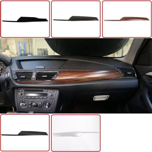 For BMW X1 E84 2011 2012 2013 2014 2015 5 Color ABS Center Console Decoration Panel Trim Interior Accessories Left Hand Drive